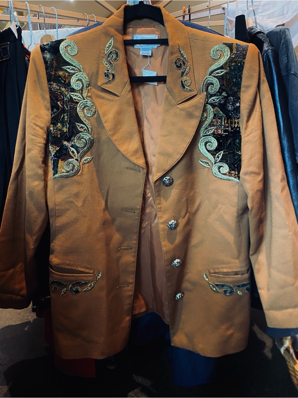 Vintage oversize blazer 100% wool